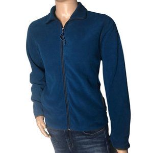 Sz. Large St. Johns Bay Zip Up Sweatshirt Navy